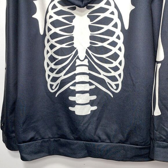 Skeleton zip up sweatshirt - Picture 6 of 7